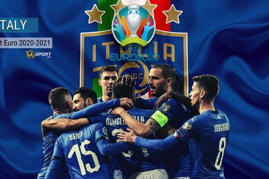 Trên con đường chinh phục chức vô địch Euro, đoàn quân áo thanh thiên đang kỳ vọng xô đổ nhiều kỷ lục. Ảnh AP