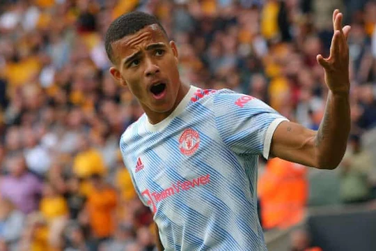 Chân sút 19 tuổi Mason Greenwood là một điểm sáng của MU. Ảnh CLB.