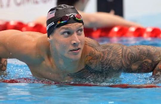 Sau 2 lần tham gia Olympic, Caeleb Dressel đã có 7 tấm HCV. Ảnh Mara