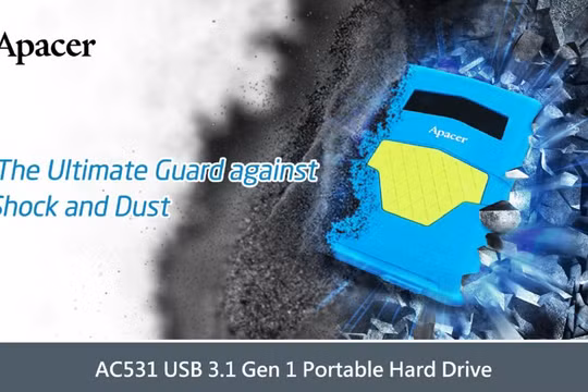Apacer ra mắt ổ cứng di động AC531