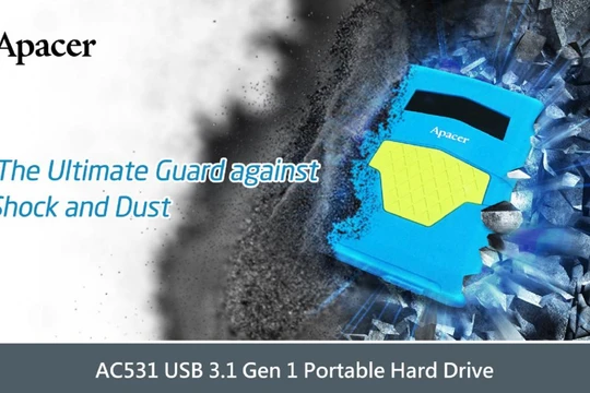 Apacer ra mắt ổ cứng di động AC531