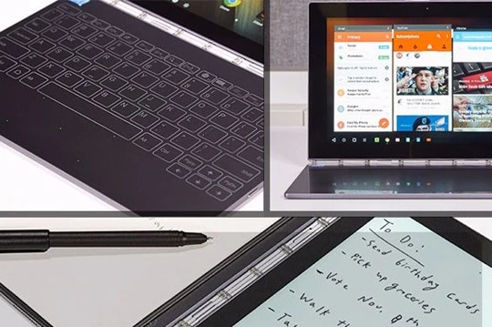 Tablet 2-trong-1 YOGA Book thêm bản Chrome OS