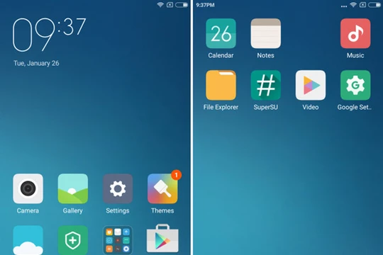 Đã có thể xóa ứng dụng hệ thống trên MIUI 9