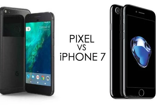 Đọ độ bền Google Pixel và iPhone 7 từ độ cao 300m