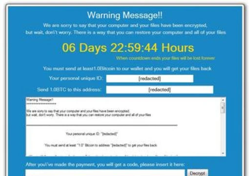 Phát hiện ransomware không chỉ đòi tiền chuộc