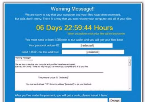 Phát hiện ransomware không chỉ đòi tiền chuộc