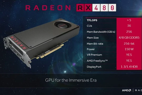 AMD kỳ vọng Radeon RX 480 mở rộng trải nghiệm VR