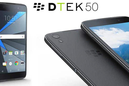 Điện thoại BlackBerry DTEK50 giá 7,99 triệu đồng