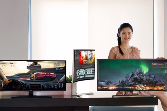 Thêm lựa chọn màn hình cong chuyên game từ LG