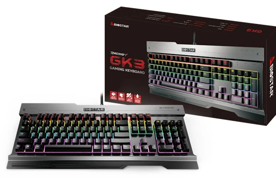 Biostar ra mắt bàn phím cơ GK3