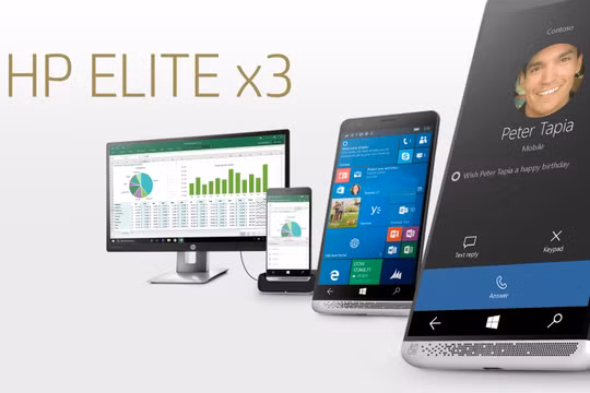 Rò rỉ giá bán smartphone cao cấp HP Elite x3