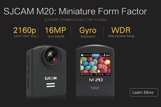 Camera thể thao SJCAM M20 giá 2,99 triệu đồng