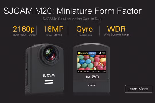 Camera thể thao SJCAM M20 giá 2,99 triệu đồng