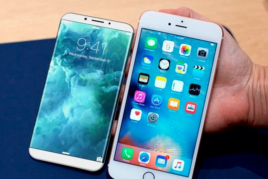 iPhone 8 trang bị màn hình viền siêu mỏng