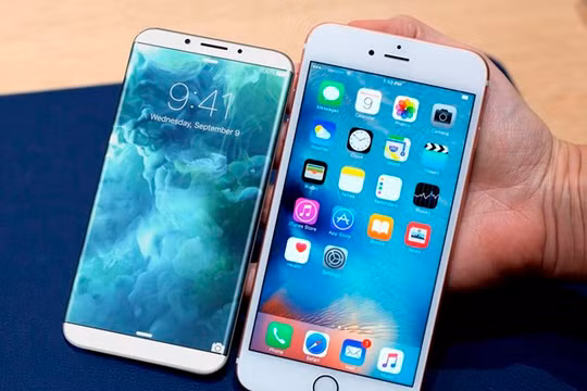 iPhone 8 trang bị màn hình viền siêu mỏng