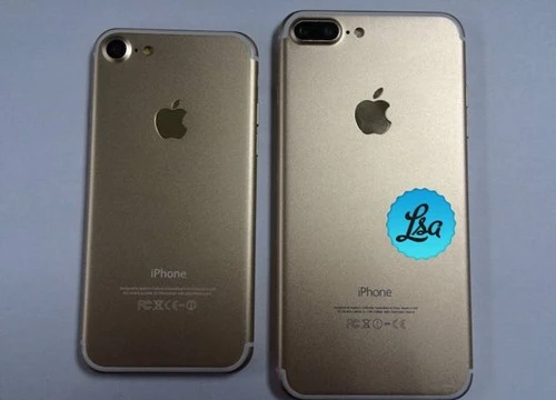 iPhone 7 đọ dáng cùng iPhone 7 Plus