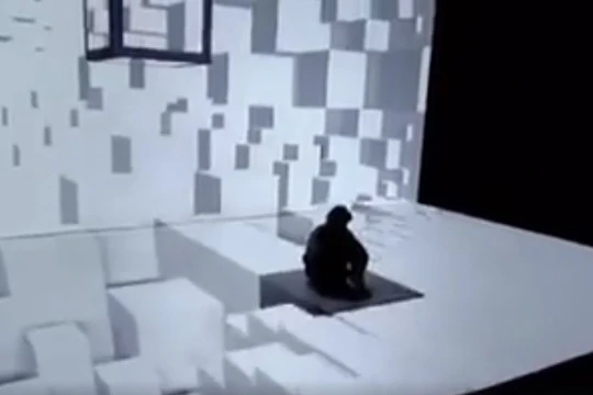 Công nghệ máy chiếu kết hợp với múa