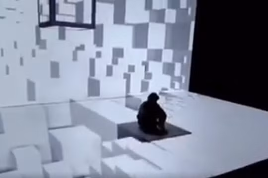 Công nghệ máy chiếu kết hợp với múa