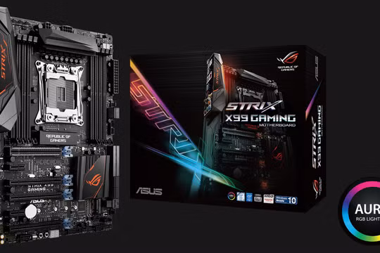 Asus ra mắt bo mạch chủ ROG Strix X99 Gaming