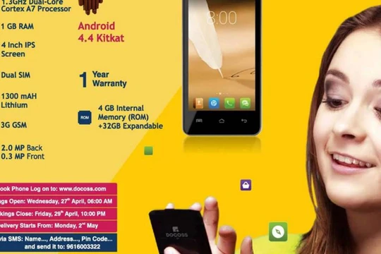 Ra mắt smartphone giá chưa tới 300 ngàn đồng