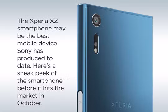 Sony Xperia XZ ra mắt với giá 14,99 triệu đồng