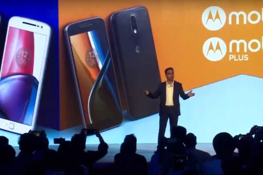 Bộ đôi smartphone Moto G4 và G4 Plus ra mắt