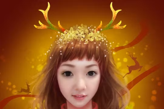 Phát sốt hóa thành ‘Bà già Noel’ với ứng dụng hot Pitu