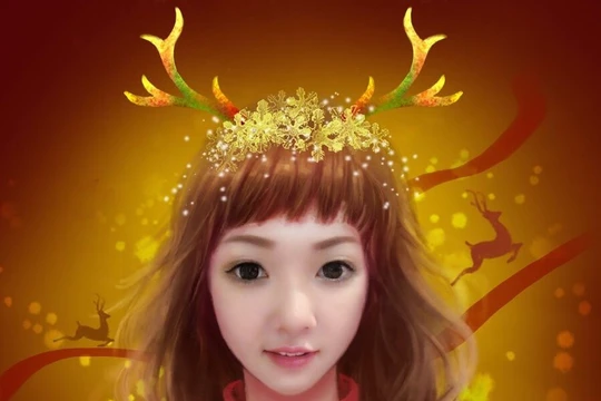 Phát sốt hóa thành ‘Bà già Noel’ với ứng dụng hot Pitu