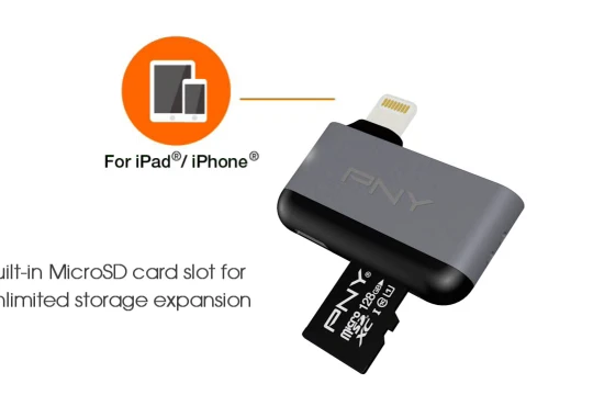 PNY ra mắt đầu đọc thẻ giao tiếp Lightning