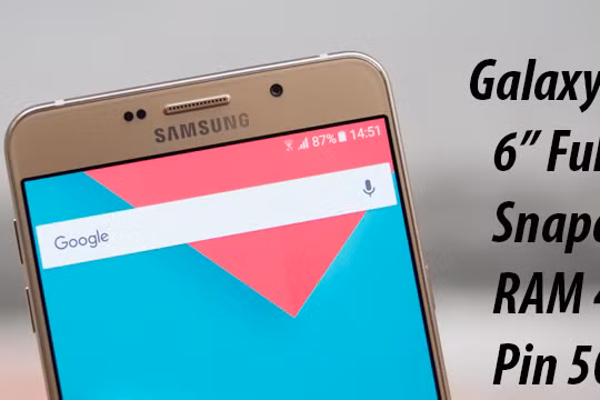 Trên tay Samsung Galaxy A9 Pro: 6" Full-HD, RAM 4GB, pin 5000mAh