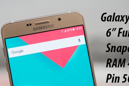 Trên tay Samsung Galaxy A9 Pro: 6" Full-HD, RAM 4GB, pin 5000mAh