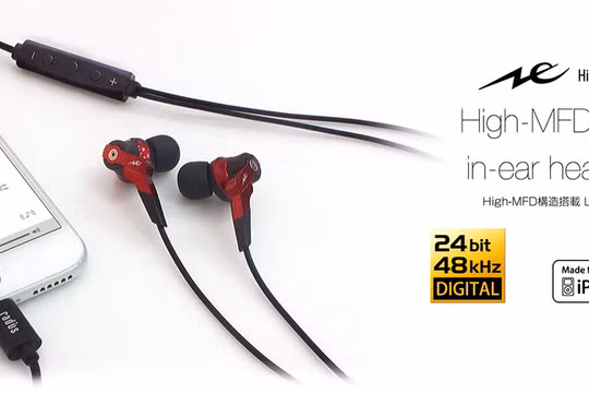 Cận cảnh tai nghe Lightning Radius HP-NHL11