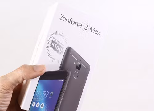 Cận cảnh smartphone Asus ZenFone 3 Max