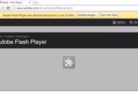 Trình duyệt Chrome sẽ chặn Flash từ tháng 9