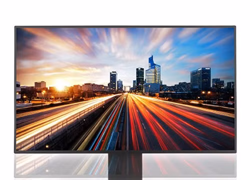 Ngắm màn hình NEC EX241UN 24-inch, viền siêu mỏng 0,8mm