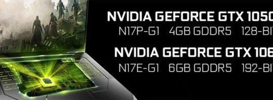 GeForce GTX 1050Ti và 1060 gia nhập dòng GPU cho laptop