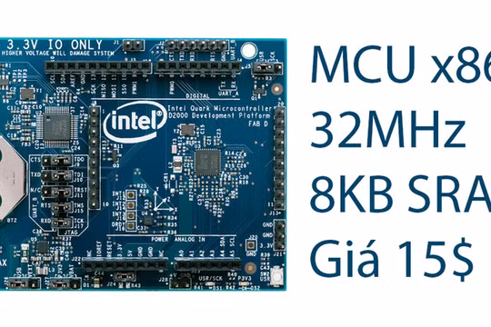 Intel ra mắt "máy tính" giá chỉ 15 đô, dùng để phát triển thiết bị IoT tiết kiệm điện