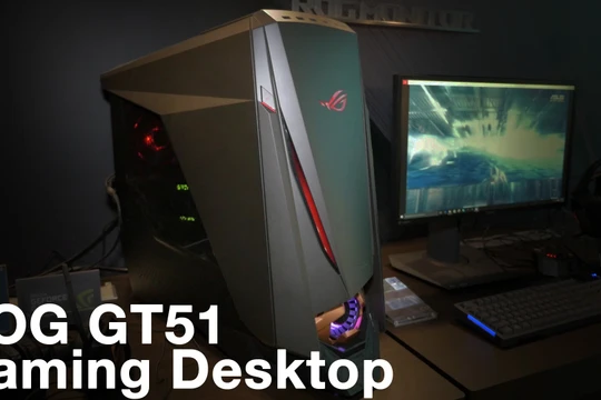 Cận cảnh PC chuyên game Asus ROG GT51 giá 60 triệu đồng