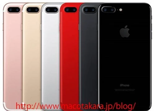 iPhone thế hệ mới được cho là sẽ mang tên iPhone 7S/7S Plus và có thêm tùy chọn màu đỏ.