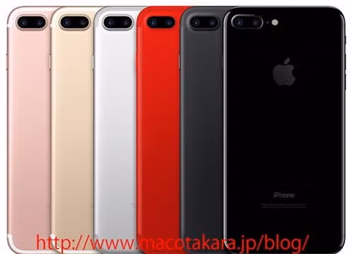 iPhone thế hệ mới được cho là sẽ mang tên iPhone 7S/7S Plus và có thêm tùy chọn màu đỏ.
