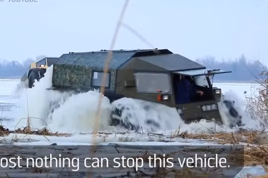 Công nghệ mới: Xe vượt mọi địa hình