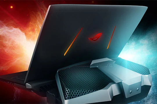 Laptop chuyên game tản nhiệt chất lỏng từ Asus