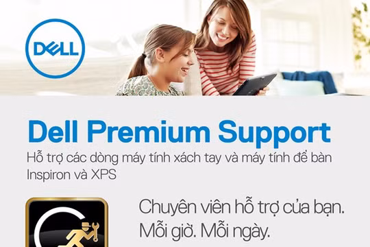 Premium Support là dịch vụ bảo hành dành riêng cho người dùng máy tính Dell XPS và Inspiron.