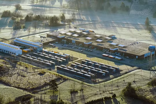 Cơ sở khai thác coin tại Bắc Carolina của Core Scientific (Ảnh: Core Scientific)