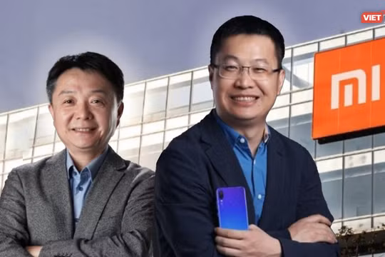 Lu Weibing (trái) sẽ là người thay thế Wang Xiang làm chủ tịch cấp cao tại Xiaomi