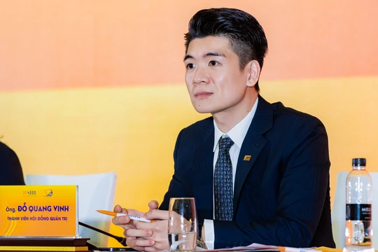 Ông Đỗ Quang Vinh - đại thiếu gia nhà ‘bầu’ Hiển làm Phó Chủ tịch HĐQT SHB