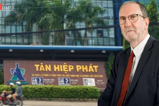 Chân dung ông David Riddle - tân CEO người Anh của Tân Hiệp Phát 