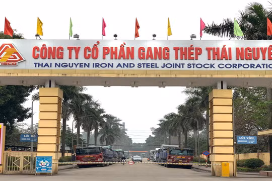 Gang thép Thái Nguyên (Tisco) chìm trong thua lỗ, vay nợ đến 4.600 tỉ đồng (Ảnh: TISCO)