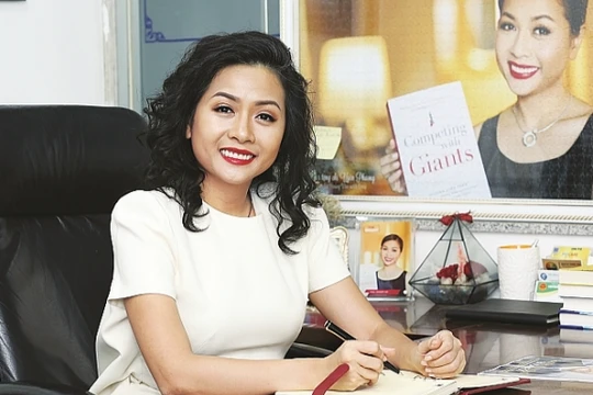 Bà Trần Uyên Phương - Phó Tổng giám đốc Tân Hiệp Phát (Ảnh: Tân Hiệp Phát)