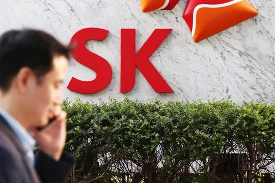 Trụ sở chính của SK Group tại Seoul, Hàn Quốc (Ảnh: Yonhap News)